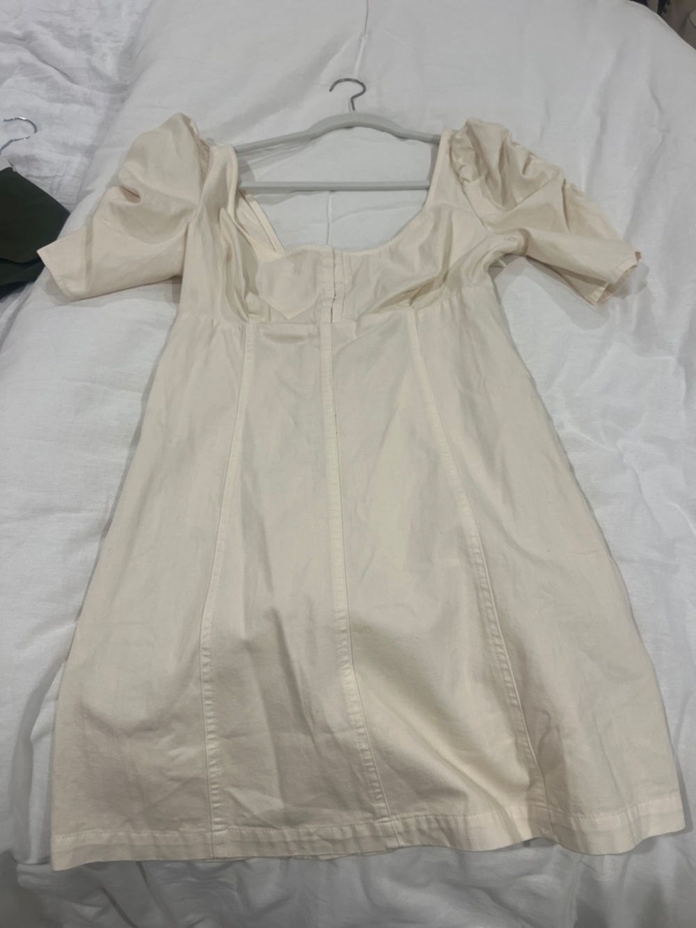 Free People
Cream Puff-Sleeve Women's Dress